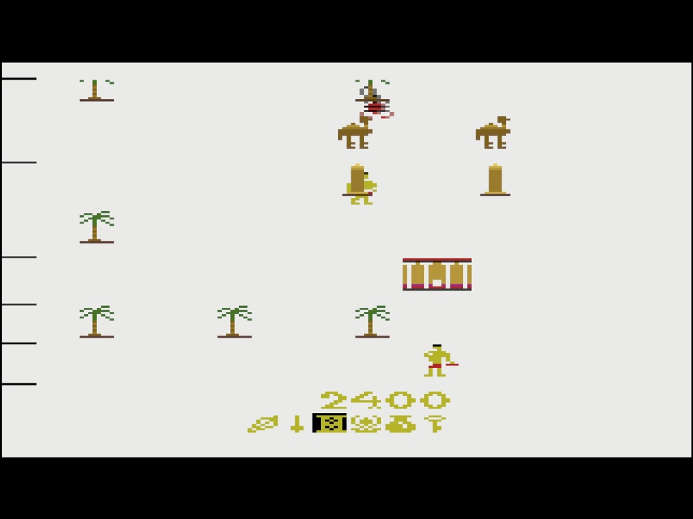 Gameplay of Riddle Of The Sphinx for Atari 2600